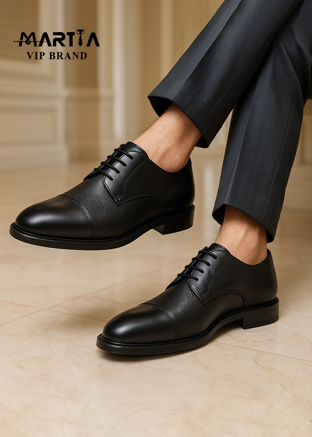 کفش تمام چرم طبیعی