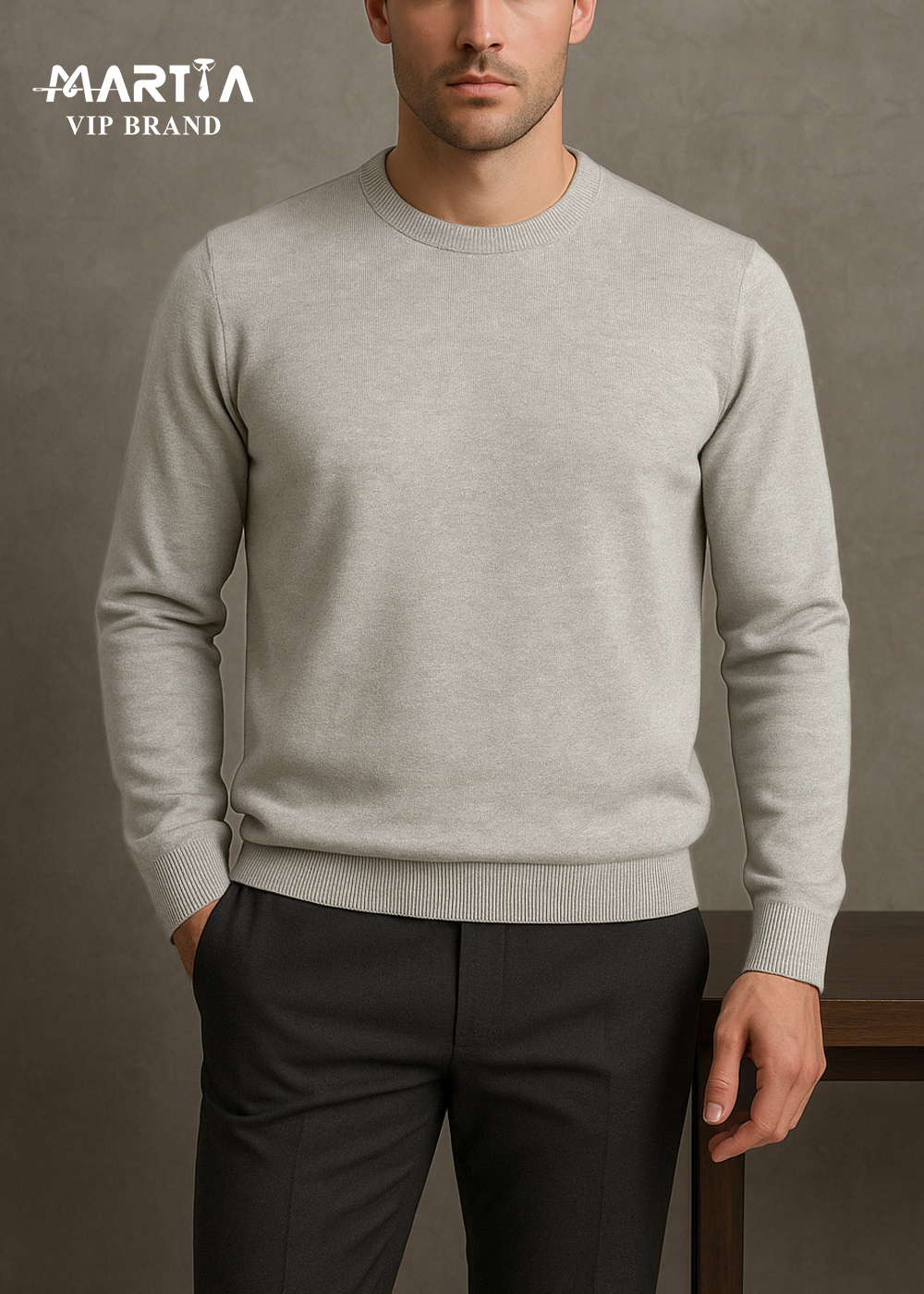 بافت یقه گرد نخ پنبه کد 38