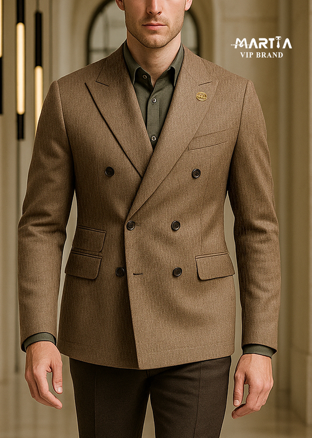 کت تک یقه کنت دبل برست کد 27