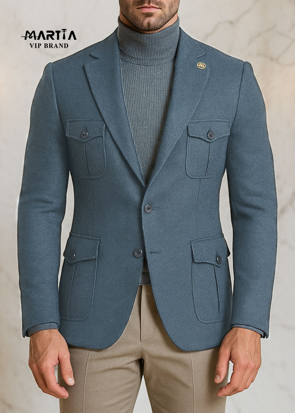 کت تک یقه انگلیسی کد 33