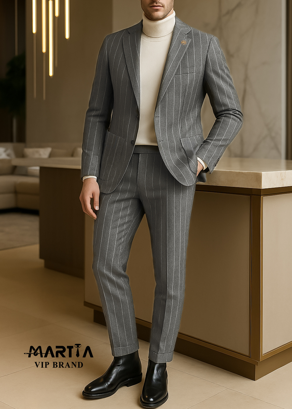 کت و شلوار پارچه ویتالی باربرایس ایتالیایی دیپلمات