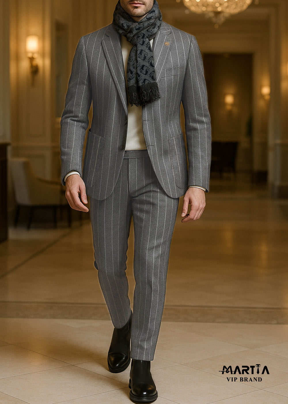 کت و شلوار پارچه ویتالی باربرایس ایتالیایی دیپلمات