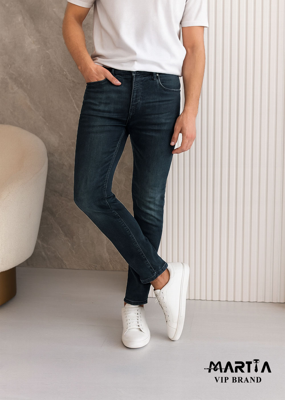 شلوار جین پارچه ایتالیایی کد 13