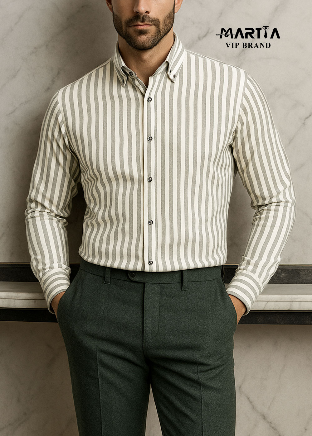 پیراهن پشمی دیپلمات ایتالیایی کد 56