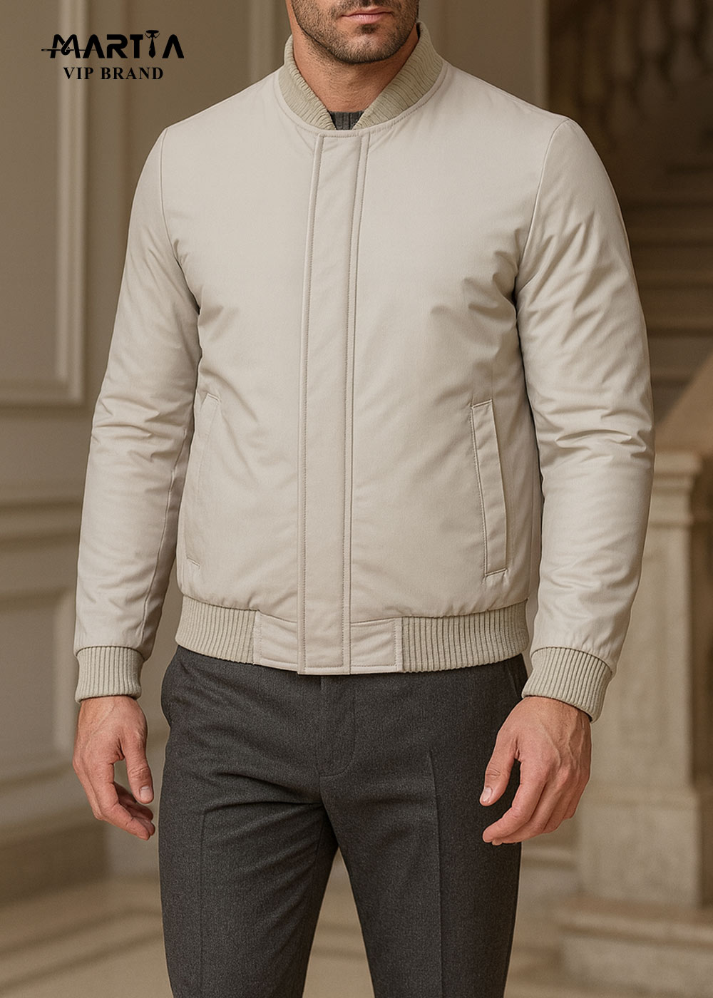 کاپشن یقه کشباف کد 33