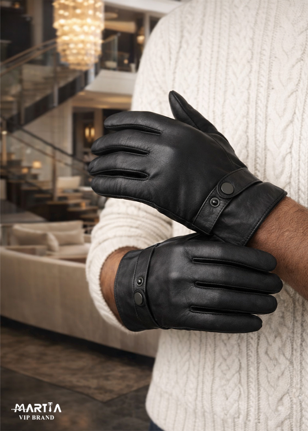 دستکش چرم طبیعی