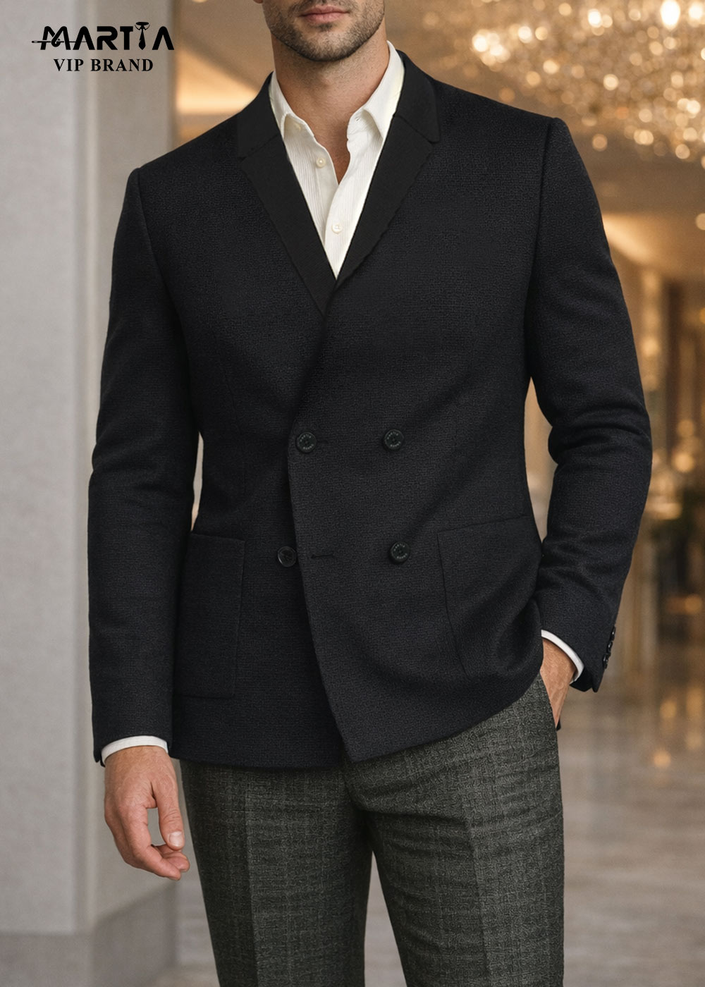 ژاکت دبل برست کد 69