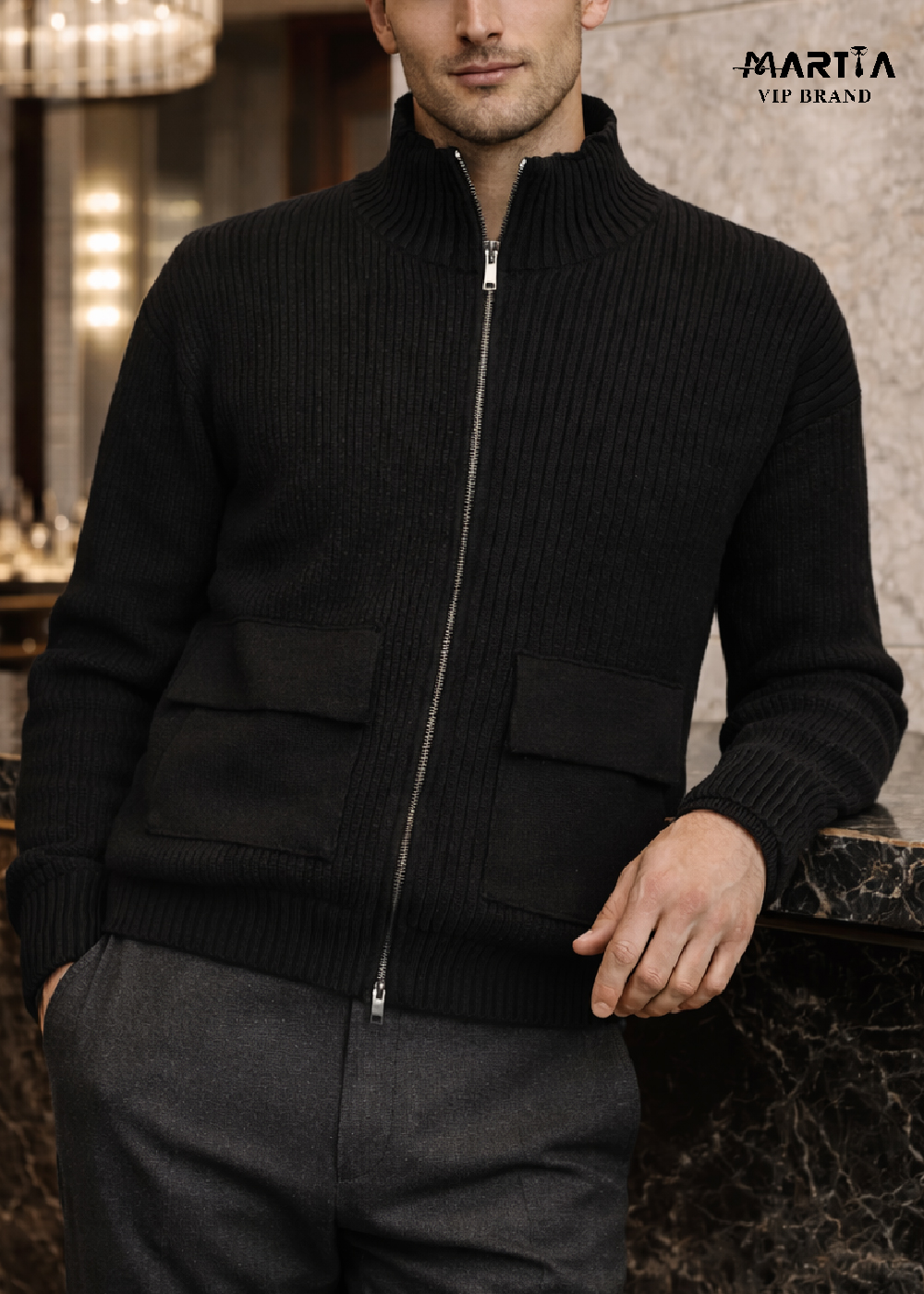 ژاکت یقه هفت سانت کد 67