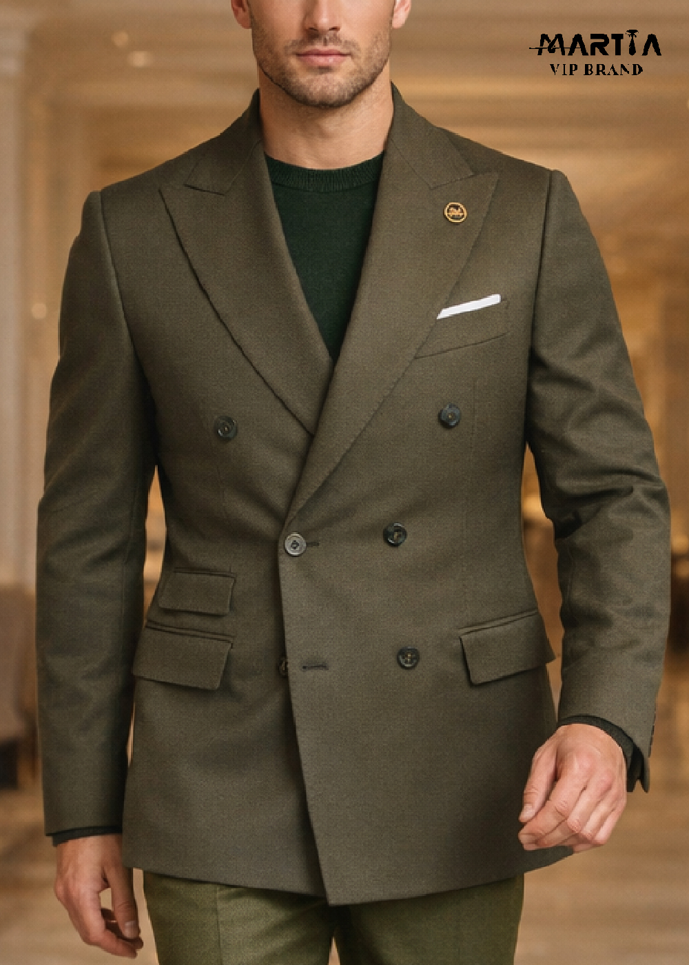 کت تک یقه کنت دبل برست کد 29