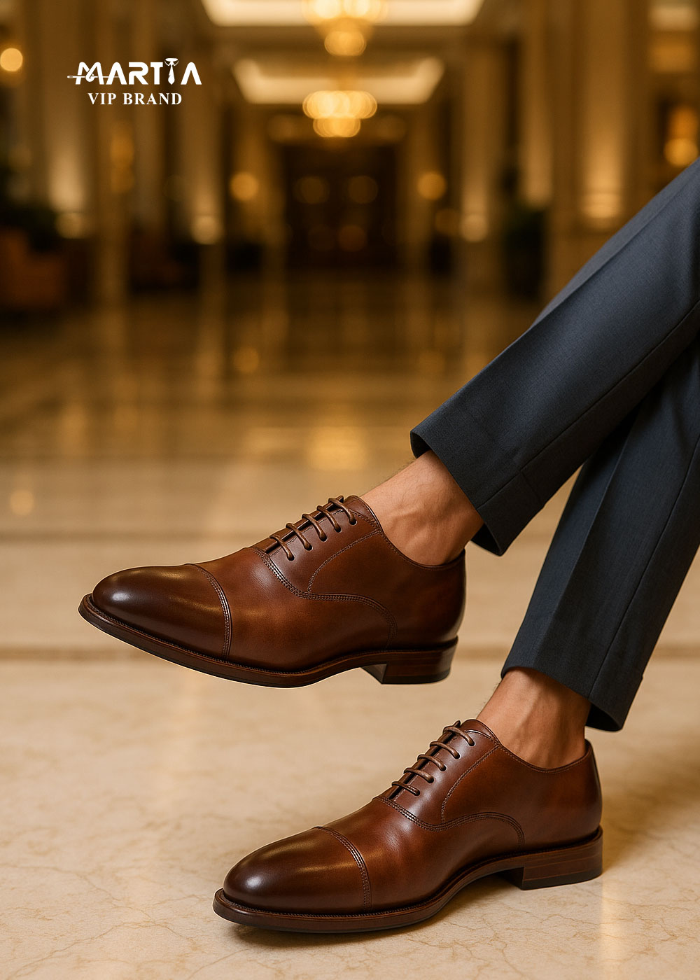 کفش تمام چرم طبیعی