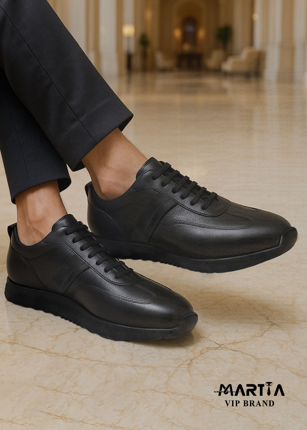 کفش رویه چرم طبیعی