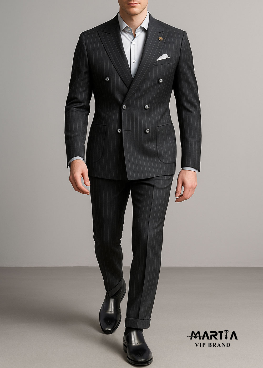 کت شلوار دیپلمات دبل برست کد32