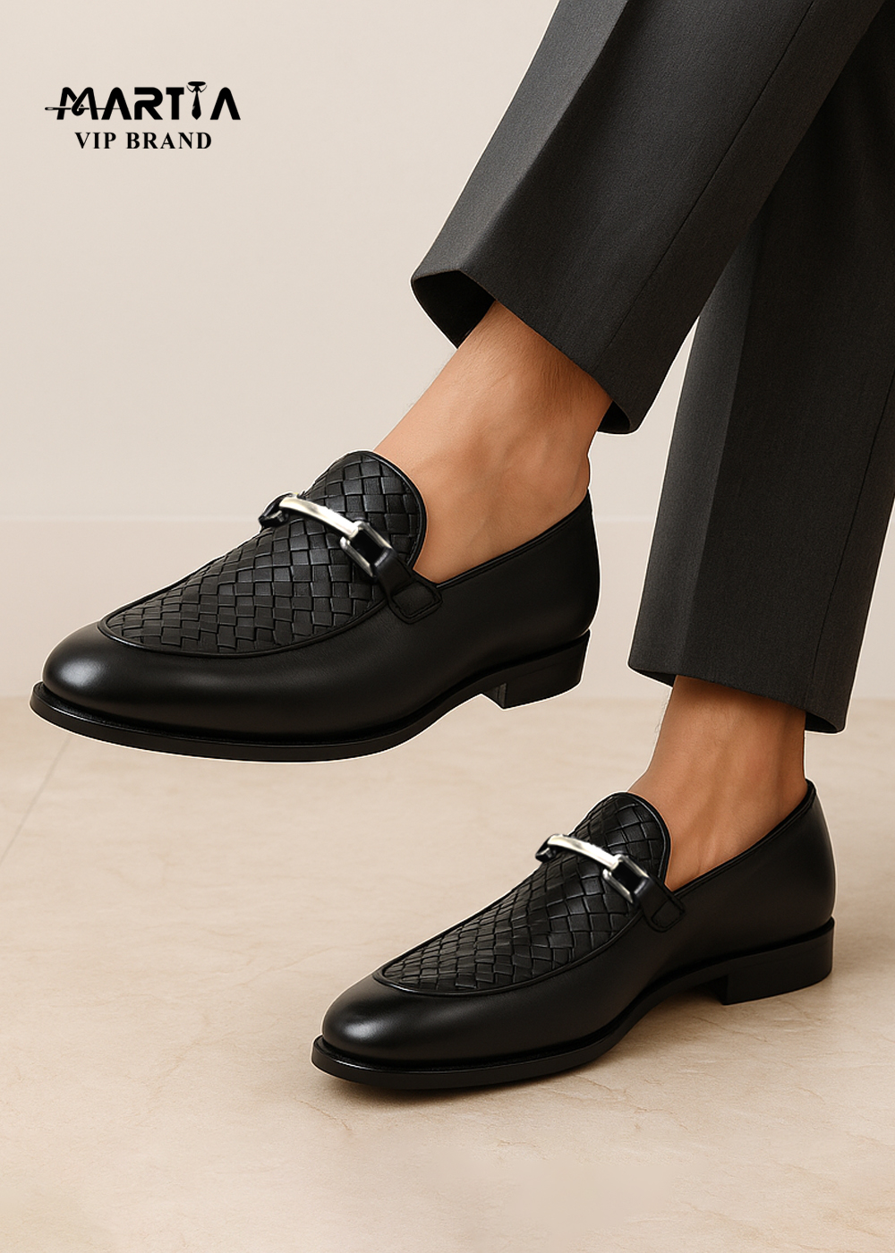 کالج تمام چرم طبیعی ایتالیایی