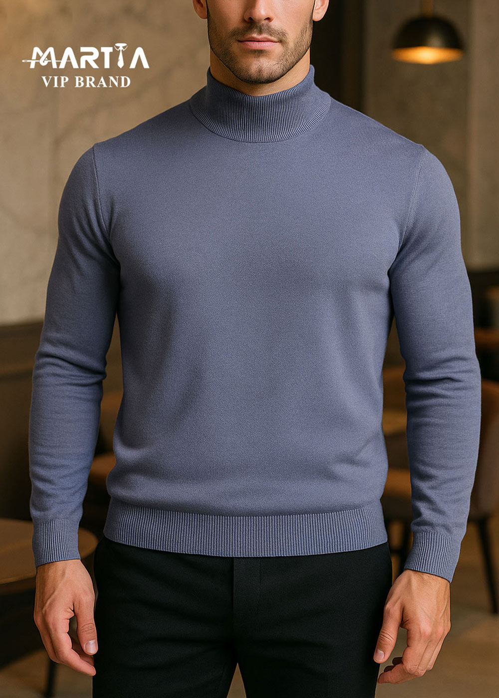 بافت یقه 5 سانت نخ پشمی ایتالیایی کد 229